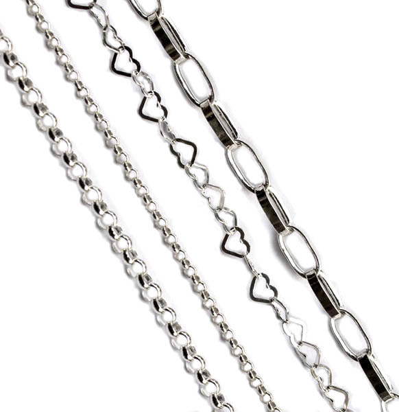 Chains 925 Silver sold by the Meter