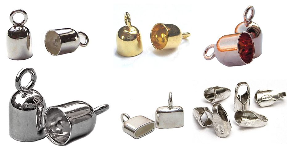 Endkappen 925 Silber Schmuckzubehör sg-schmuck